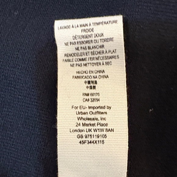 Free People Slouchy Moto Charcoal Gray/Black Tweed Jacket Size Medium - Picture 6 of 14